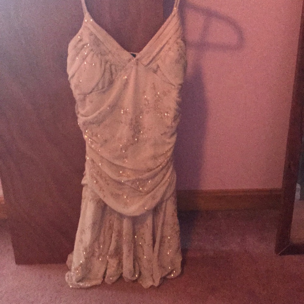 spaghetti strap formal dress